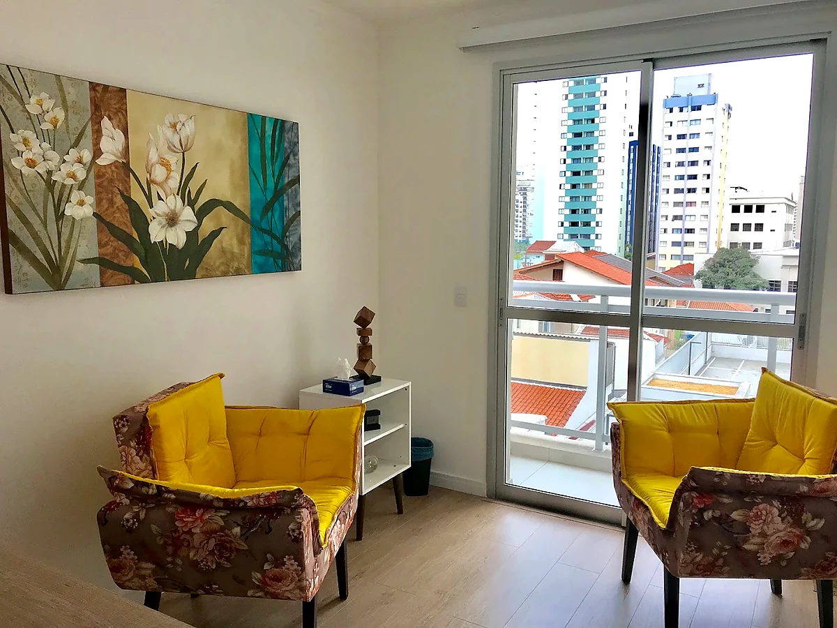 Consultório 3 da Clínica de Psicologia Nodari em São Paulo, Vila Mariana